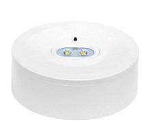 Nouzové LED stropní svítidlo DORA 2v1, 3W, 2,5h, 300 lm, IP20